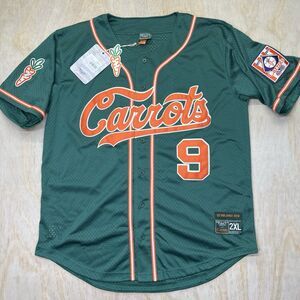 NEW Arlington Heights Carrots Ebbets Field Flannels 2XL Anwar Baseball Jersey